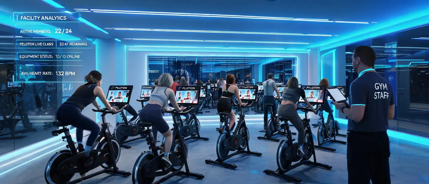Peloton connected fitness future