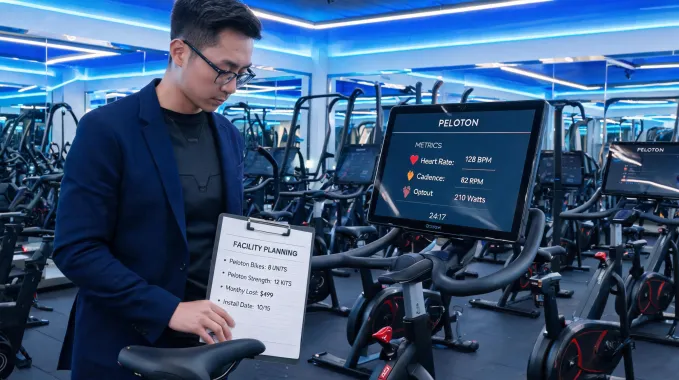 Commercial fitness article feature